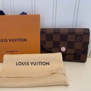 NWT Louis Vuitton Rosalie Coin Purse in Damier Ebene